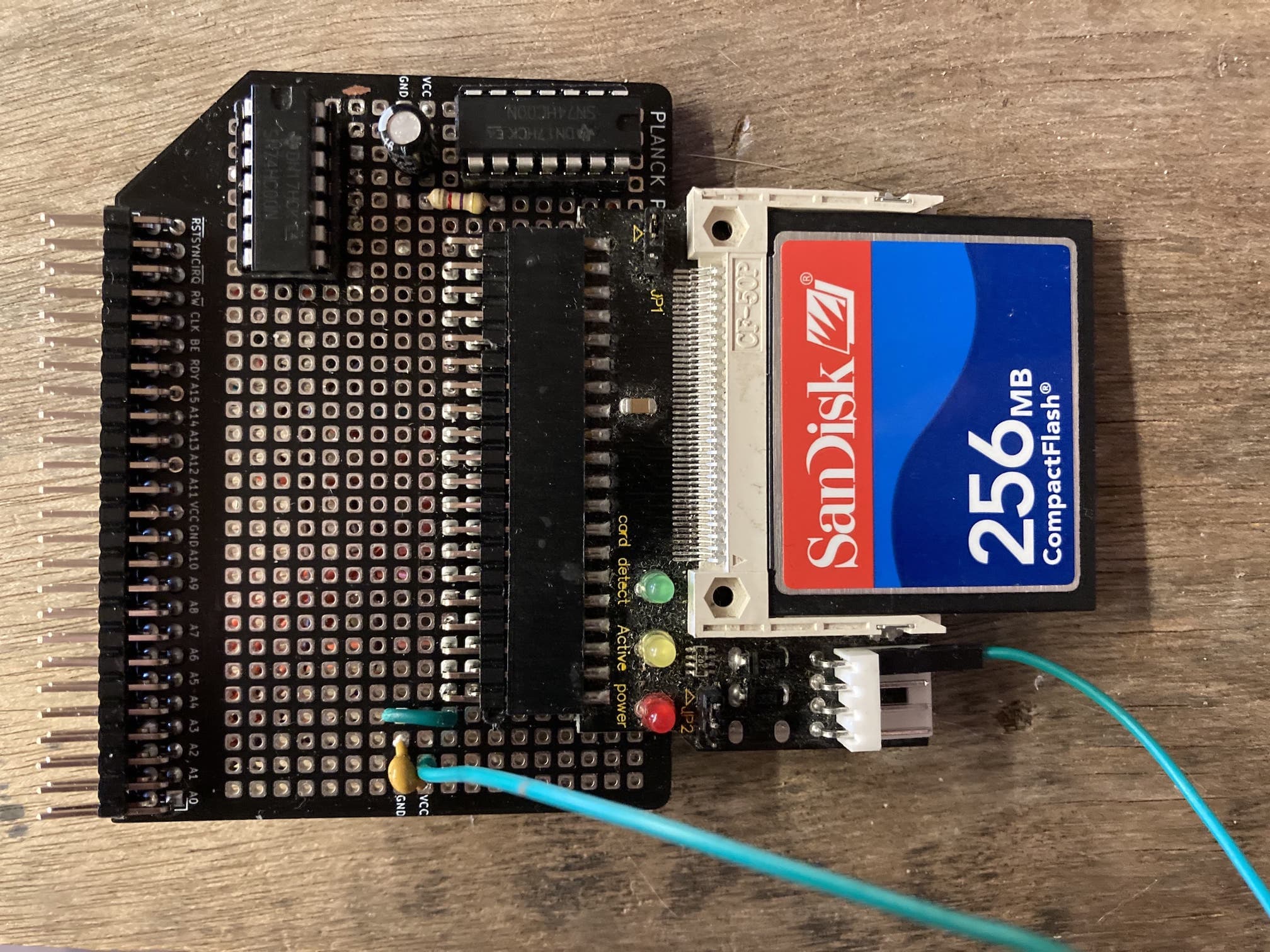 CF board prototype front
